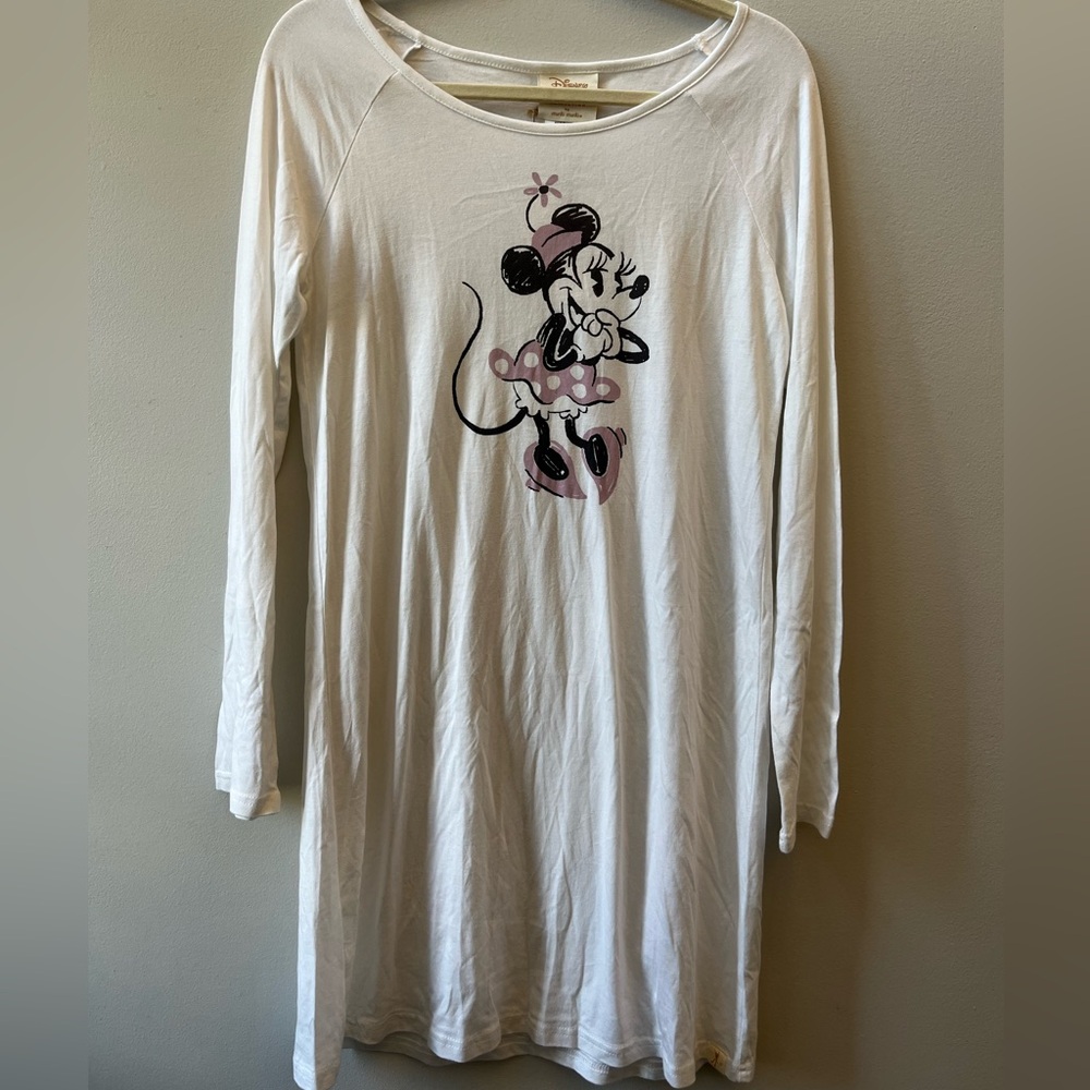 munki munki Disney Slumber Collection PJ Sleepwear Minnie Mouse Bamboo Cotton